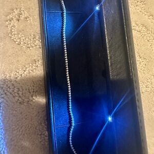 14k solid gold and natural diamond tennis bracelet